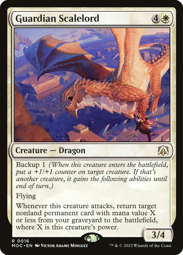 Guardian Scalelord [March of the Machine Commander] | Good Games Adelaide SA