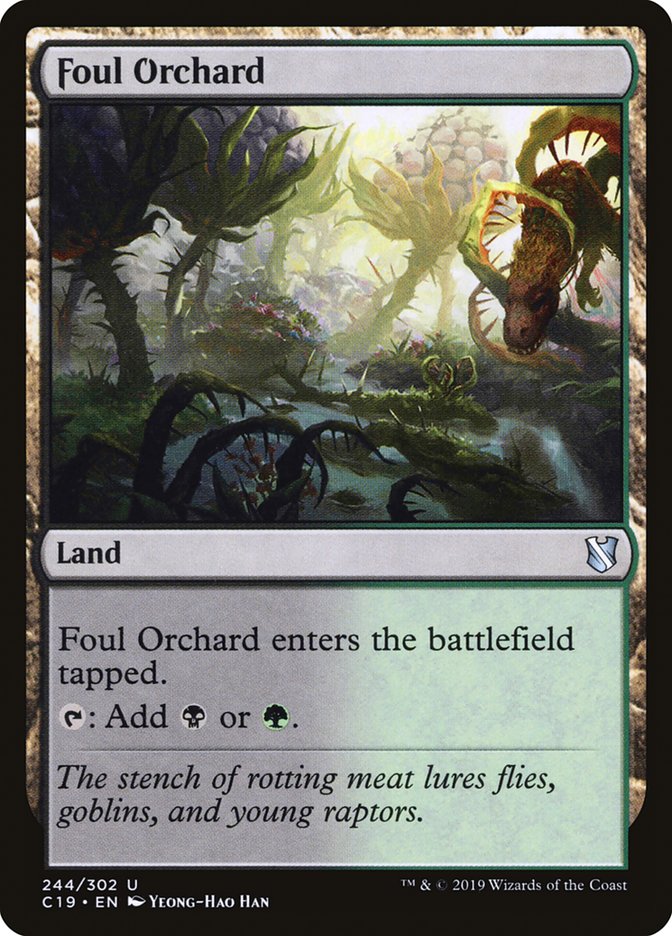 Foul Orchard [Commander 2019] | Good Games Adelaide SA