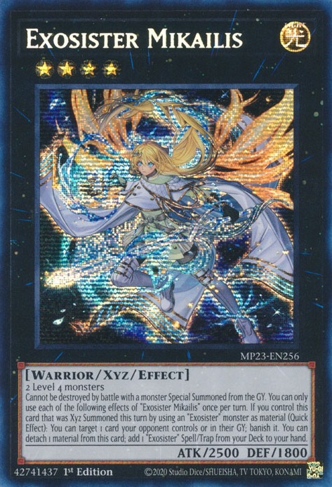 Exosister Mikailis [MP23-EN256] Prismatic Secret Rare | Good Games Adelaide SA
