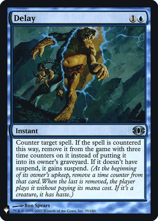 Delay 35 (The List Reprints)  - Foil | Good Games Adelaide SA