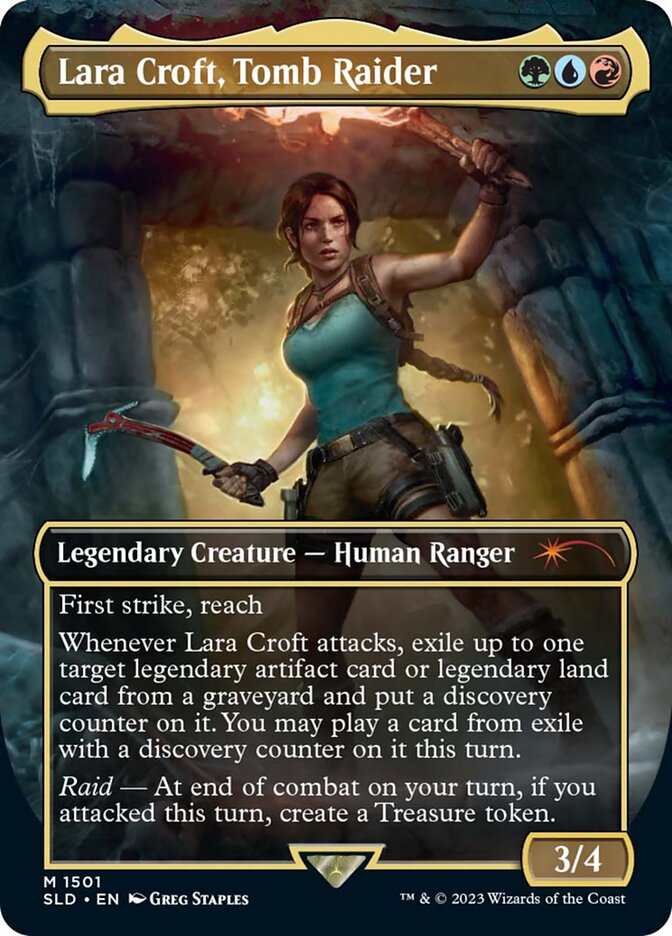 Lara Croft, Tomb Raider 1501 (Secret Lair Drop Series)  | Good Games Adelaide SA