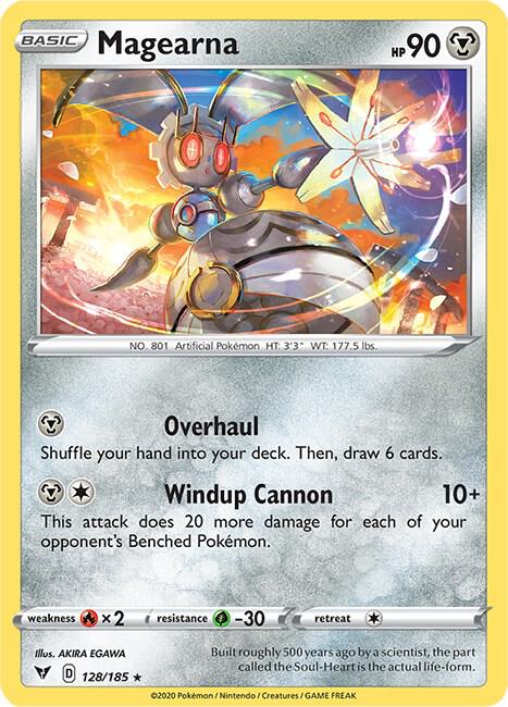 Magearna 128/185 (SWSH04: Vivid Voltage)  - Holofoil | Good Games Adelaide SA