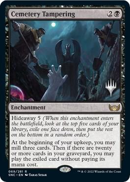 Cemetery Tampering 69 (Promo Pack: Streets of New Capenna)  | Good Games Adelaide SA