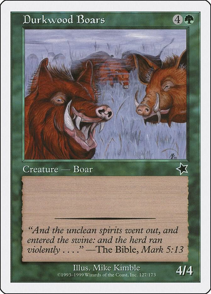 Durkwood Boars 127 (Starter 1999)  | Good Games Adelaide SA