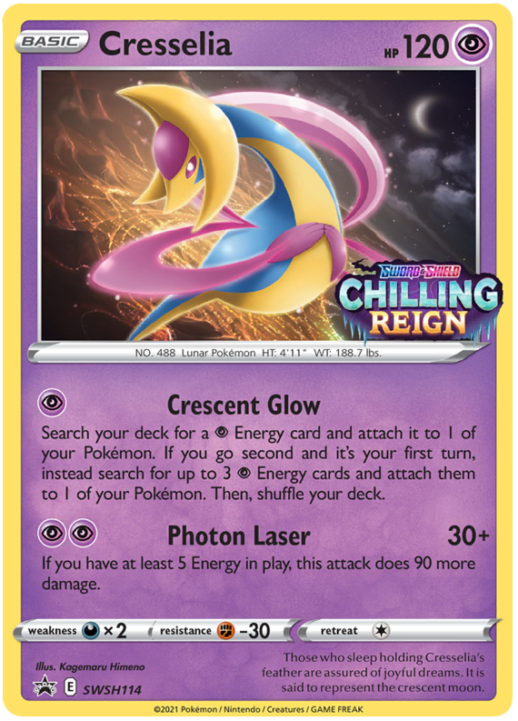 Cresselia (SWSH114) [Sword & Shield: Black Star Promos] | Good Games Adelaide SA