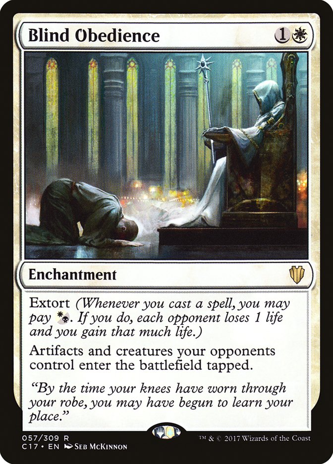 Blind Obedience [Commander 2017] | Good Games Adelaide SA