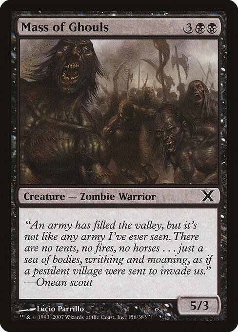 Mass of Ghouls 156 (10th Edition)  - Foil | Good Games Adelaide SA