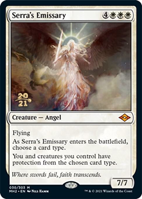 Serras Emissary 30 (Prerelease Cards)  - Foil | Good Games Adelaide SA