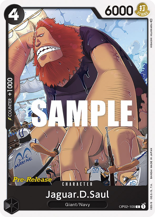 Jaguar.D.Saul [Paramount War Pre-Release Cards] | Good Games Adelaide SA