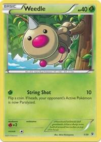 Weedle 1/39 (Kalos Starter Set)  | Good Games Adelaide SA