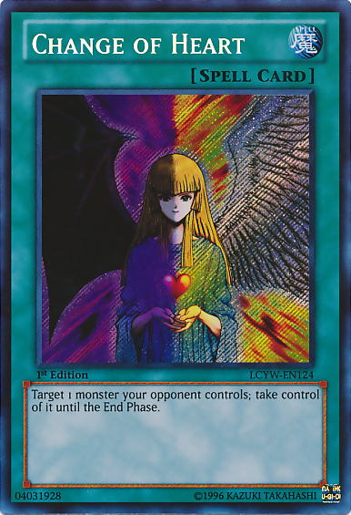 Change of Heart [LCYW-EN124] Secret Rare | Good Games Adelaide SA