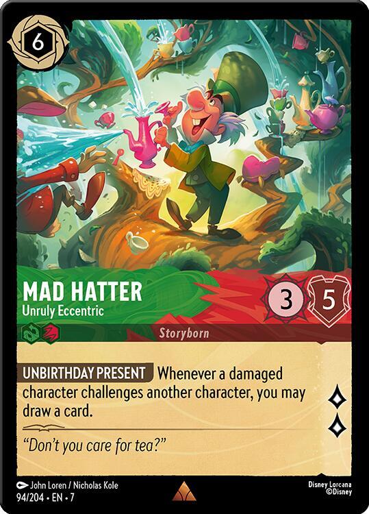 Mad Hatter Unruly Eccentric 94/204 (Archazia's Island)  - Cold Foil | Good Games Adelaide SA