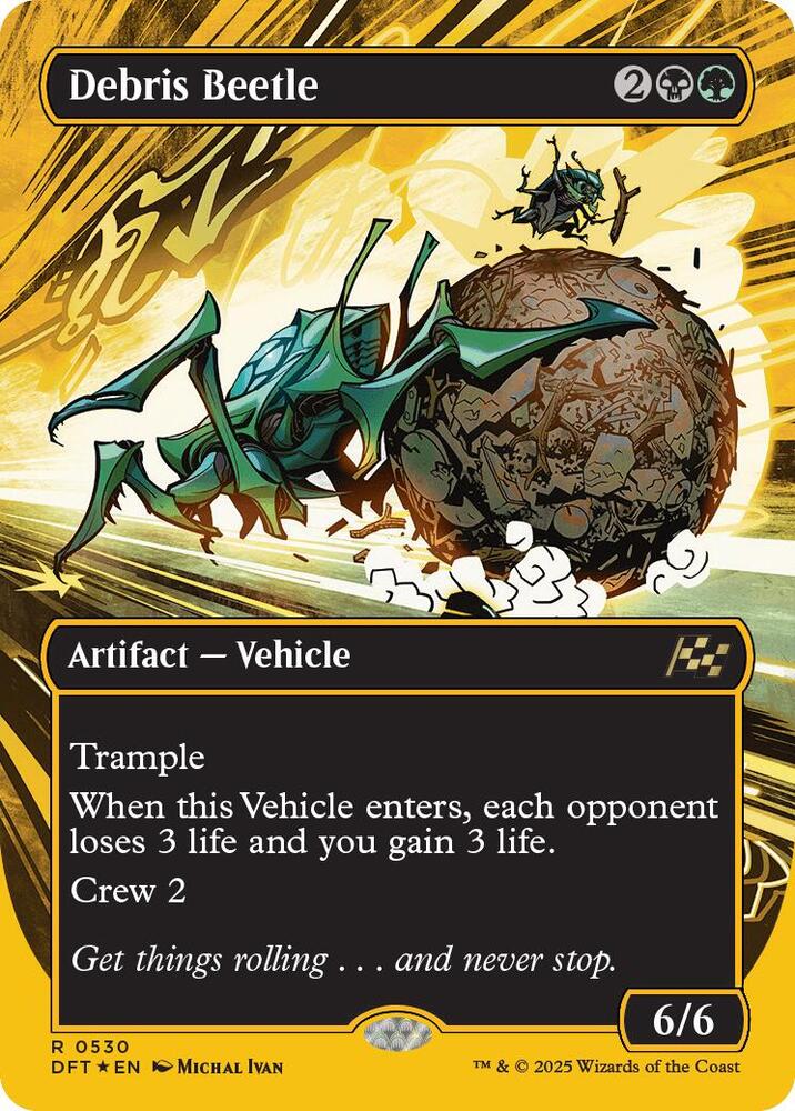 Debris Beetle 530 (Aetherdrift)  - Foil | Good Games Adelaide SA