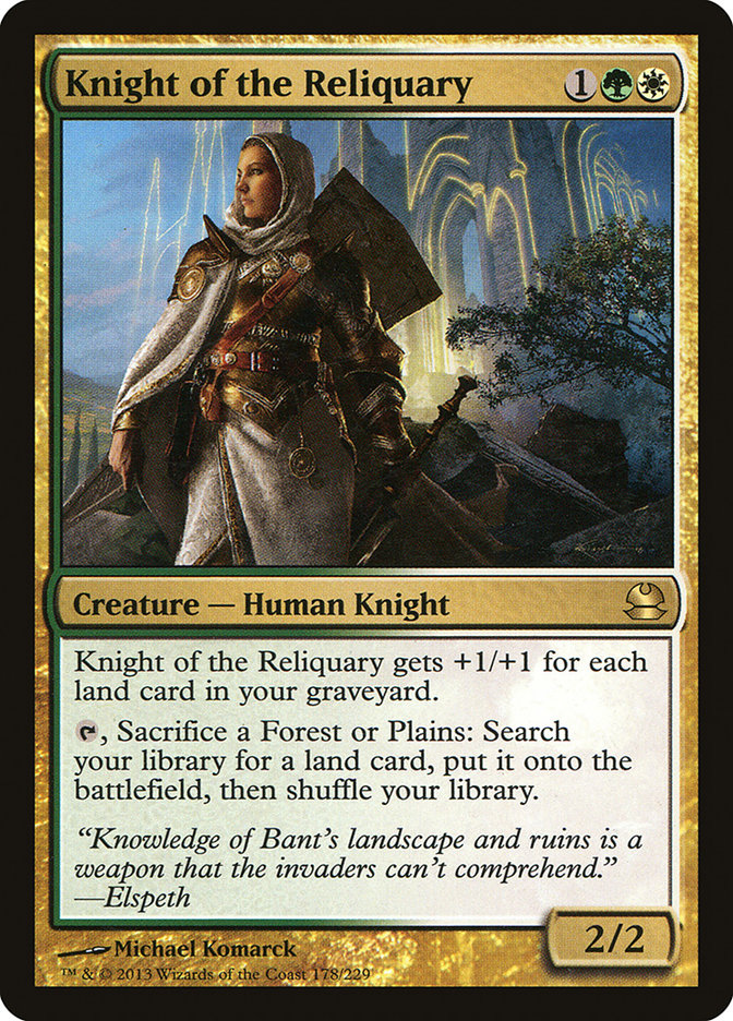 Knight of the Reliquary [Modern Masters] | Good Games Adelaide SA