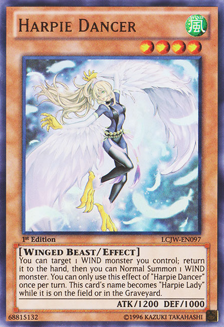 Harpie Dancer [LCJW-EN097] Ultra Rare | Good Games Adelaide SA