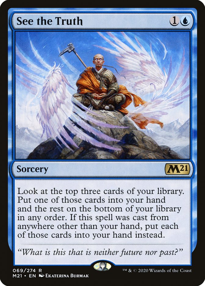 See the Truth 69 (Core Set 2021)  - Foil | Good Games Adelaide SA