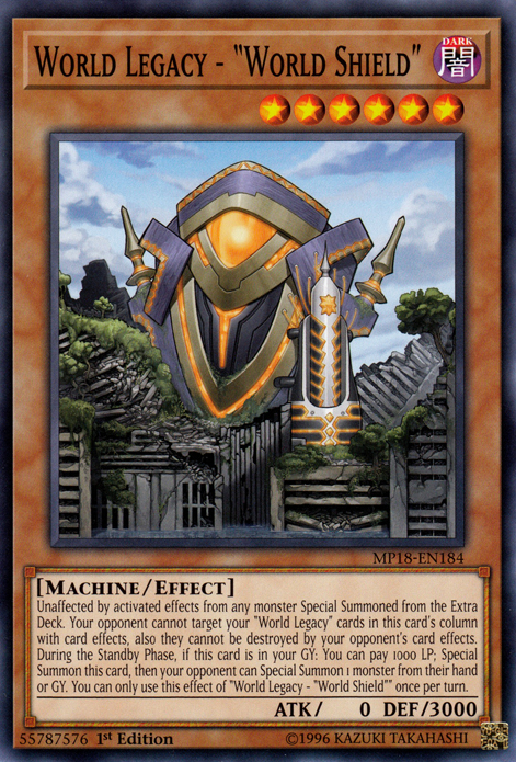 World Legacy - "World Shield" [MP18-EN184] Common | Good Games Adelaide SA
