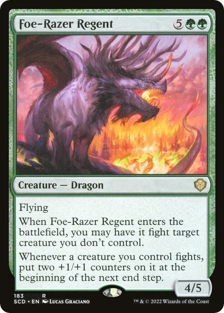 Foe Razer Regent 183 (Starter Commander Decks)  | Good Games Adelaide SA