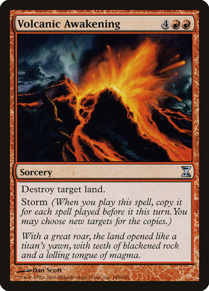Volcanic Awakening 186 (Time Spiral)  - Foil | Good Games Adelaide SA