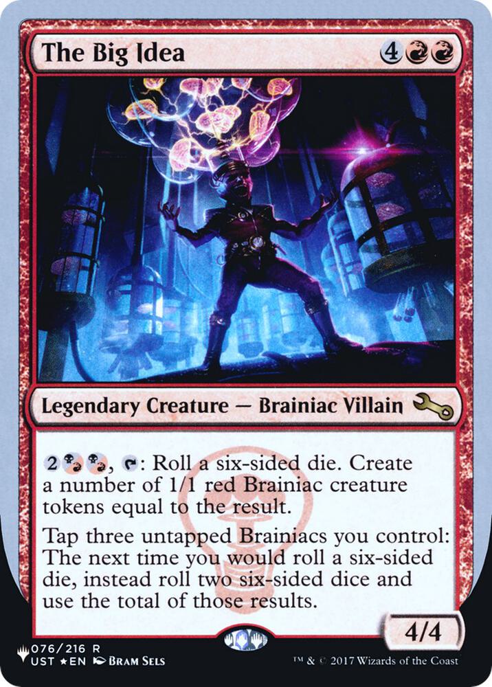 The Big Idea 076/216 (The List Reprints)  - Foil | Good Games Adelaide SA