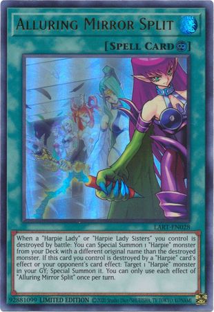 Alluring Mirror Split [LART-EN028] Ultra Rare | Good Games Adelaide SA