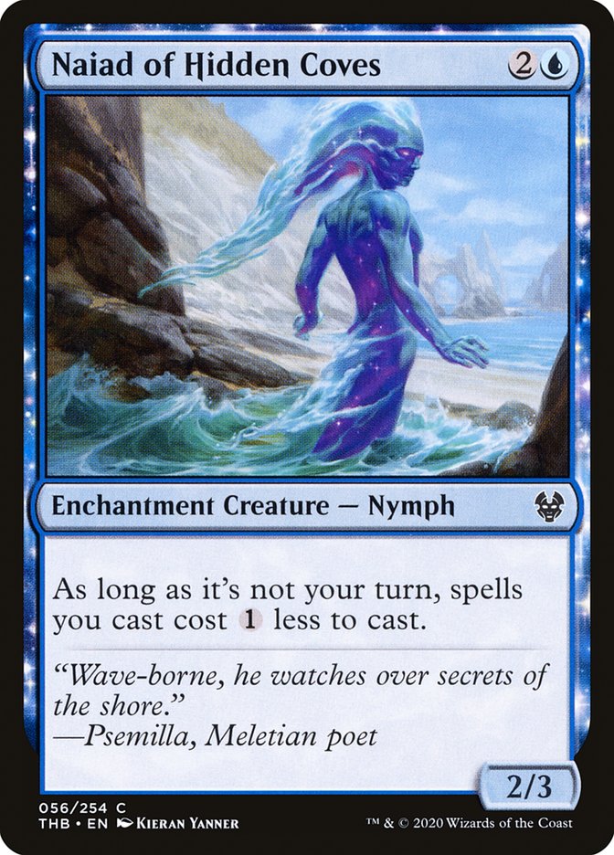 Naiad of Hidden Coves 56 (Theros Beyond Death)  | Good Games Adelaide SA