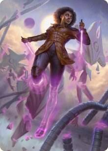 Kaya Intangible Slayer Art Card 49 (Art Series: Phyrexia: All Will Be One)  | Good Games Adelaide SA