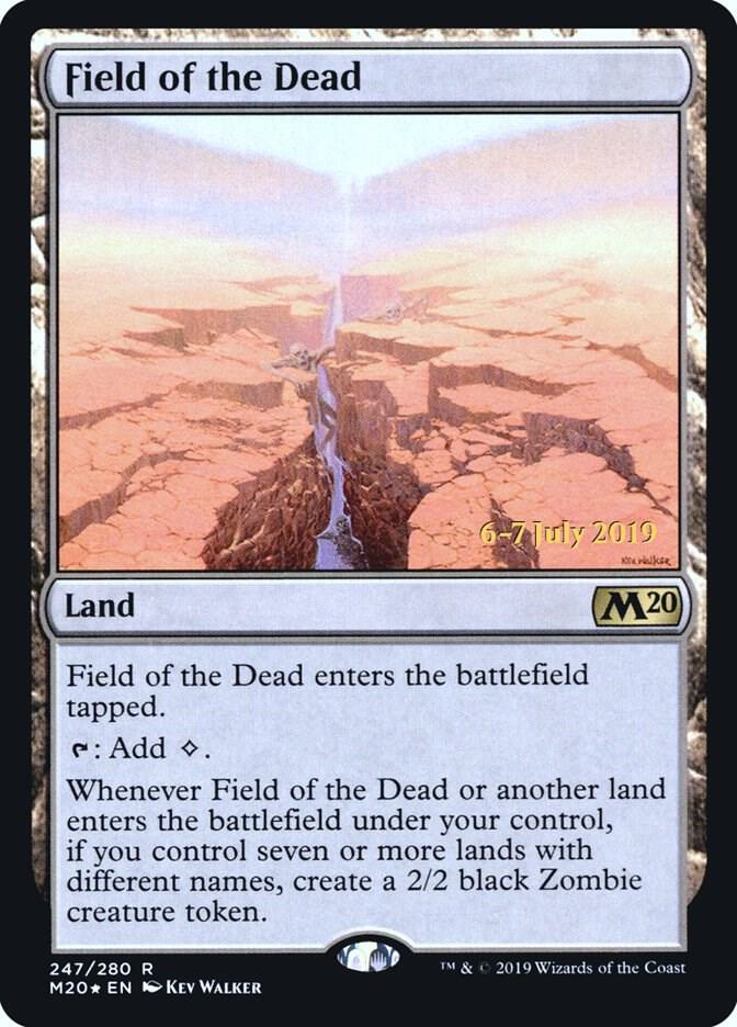 Field of the Dead 247 (Prerelease Cards)  - Foil | Good Games Adelaide SA