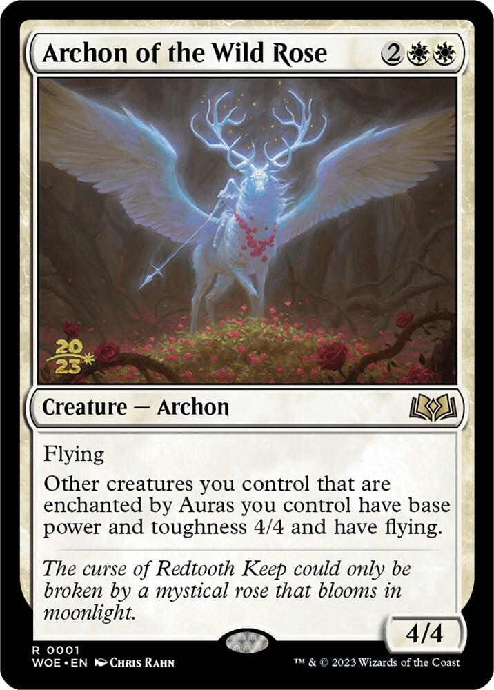 Archon of the Wild Rose 1 (Prerelease Cards)  - PreRelease Foil | Good Games Adelaide SA