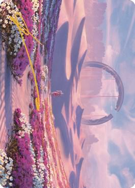 Plains Art Card 63 81 Gold Stamped Signature 63 (Art Series: Dominaria United)  | Good Games Adelaide SA