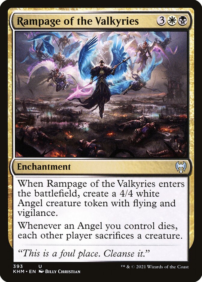 Rampage of the Valkyries 393 (Kaldheim)  | Good Games Adelaide SA