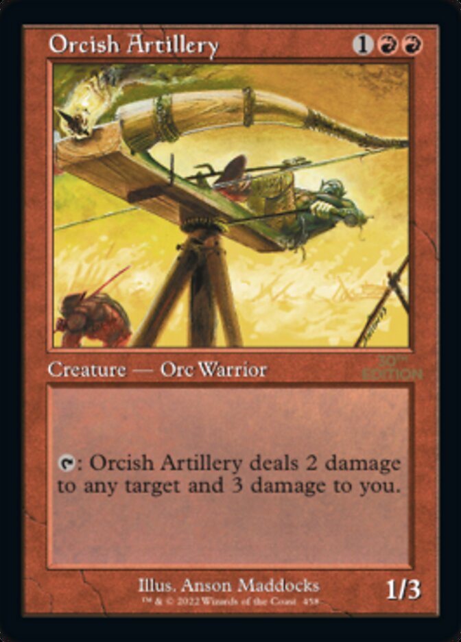 Orcish Artillery (Retro) [30th Anniversary Edition] | Good Games Adelaide SA