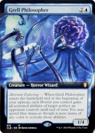 Grell Philosopher (Extended Art) [Commander Legends: Battle for Baldur's Gate] | Good Games Adelaide SA