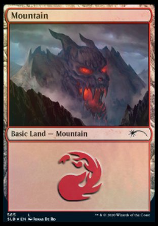 Mountain (Develish) (565) [Secret Lair Drop Promos] | Good Games Adelaide SA