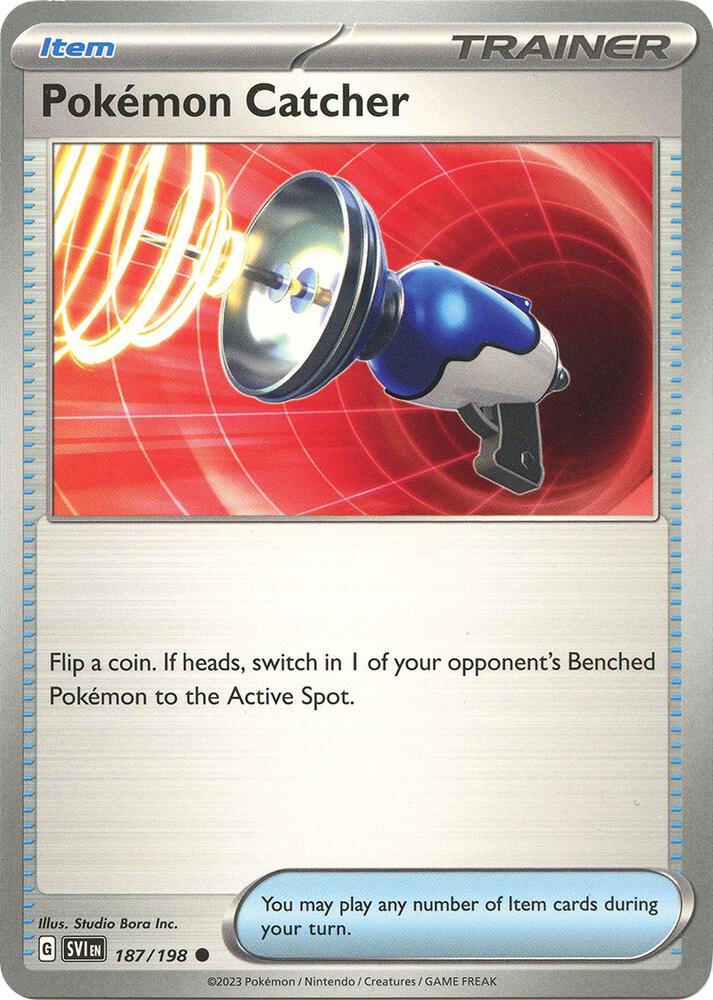 Pokemon Catcher 187/198 (SV01: Scarlet & Violet Base Set)  | Good Games Adelaide SA