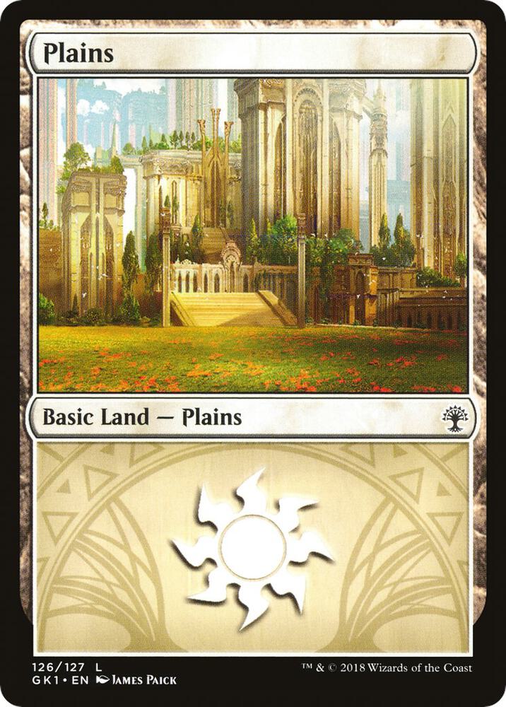 Plains 126 126 (Guilds of Ravnica: Guild Kits)  | Good Games Adelaide SA