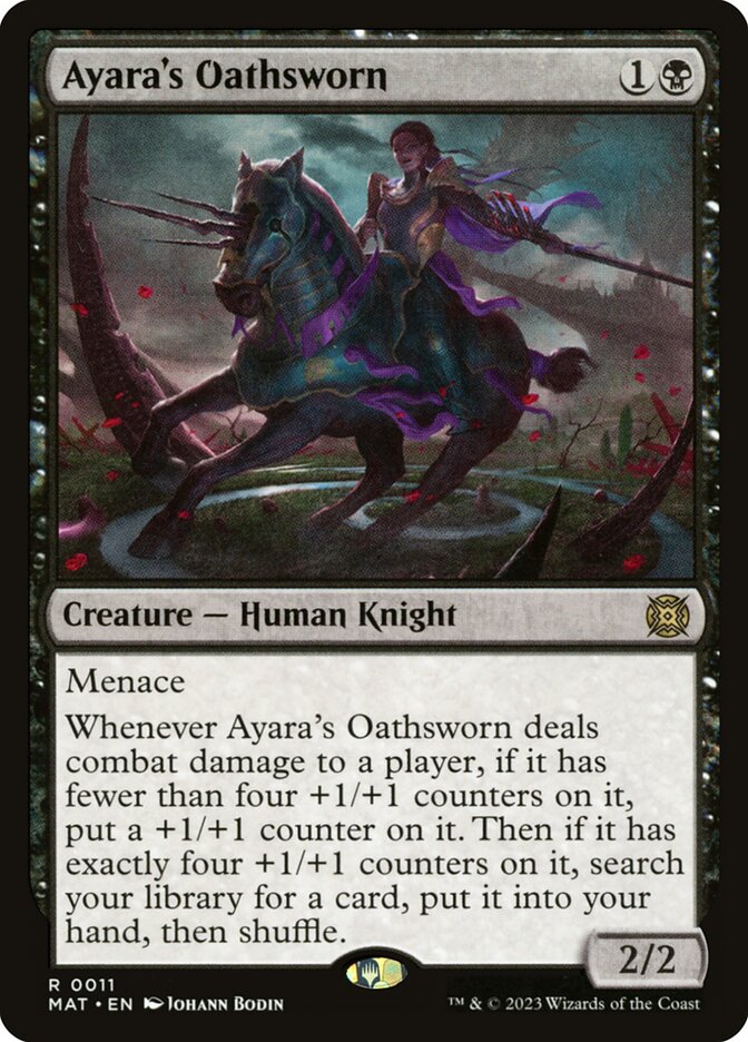 Ayara's Oathsworn 11/50 (March of the Machine: The Aftermath)  | Good Games Adelaide SA