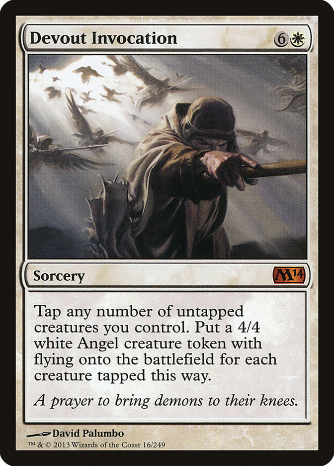 Devout Invocation 16 (Magic 2014 (M14))  - Foil | Good Games Adelaide SA
