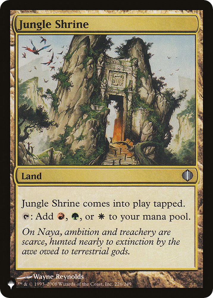 Jungle Shrine ALA 226 (The List Reprints)  | Good Games Adelaide SA