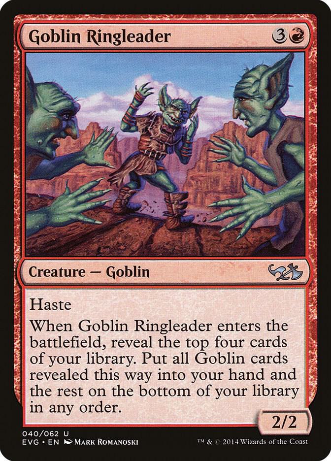 Goblin Ringleader 40 (Duel Decks: Anthology)  | Good Games Adelaide SA