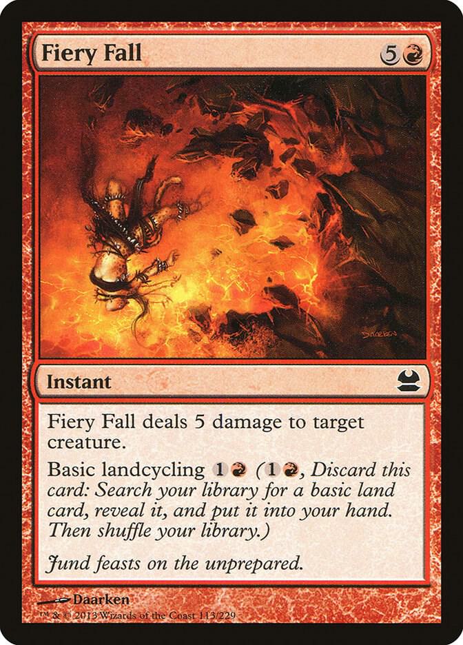 Fiery Fall 113 (Modern Masters)  - Foil | Good Games Adelaide SA