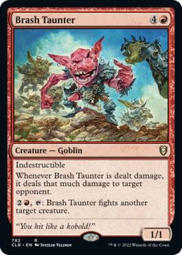 Brash Taunter 782 (Commander Legends: Battle for Baldur's Gate)  | Good Games Adelaide SA