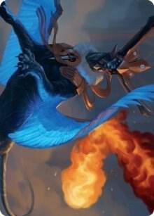 Disdainful Stroke Art Card 11 (Art Series: Streets of New Capenna)  | Good Games Adelaide SA