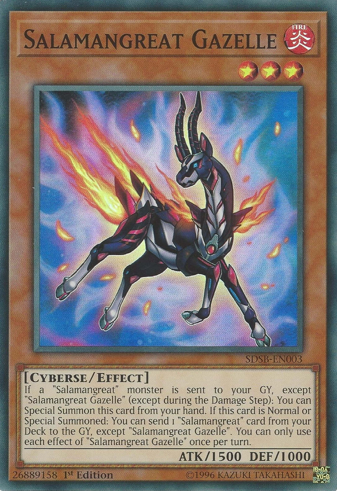 Salamangreat Gazelle [SDSB-EN003] Super Rare | Good Games Adelaide SA