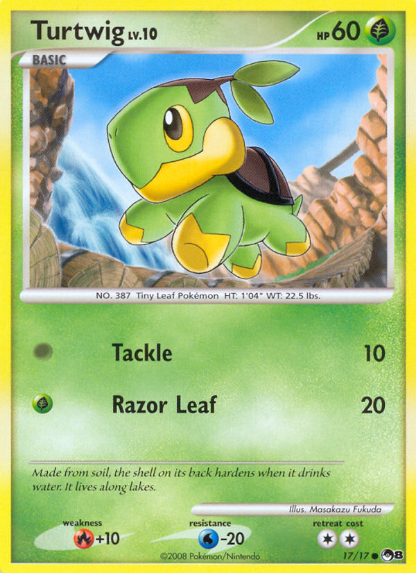 Turtwig (17/17) [POP Series 8] | Good Games Adelaide SA