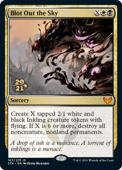 Blot Out the Sky 167 (Prerelease Cards)  - Foil | Good Games Adelaide SA