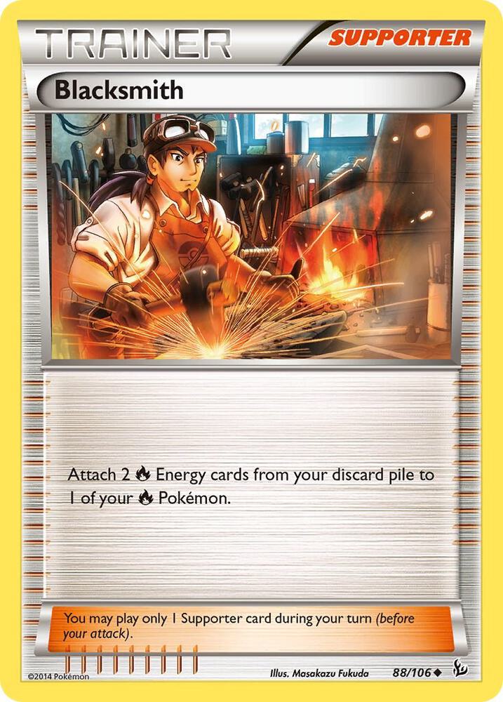 Blacksmith 88/106 (XY - Flashfire)  | Good Games Adelaide SA