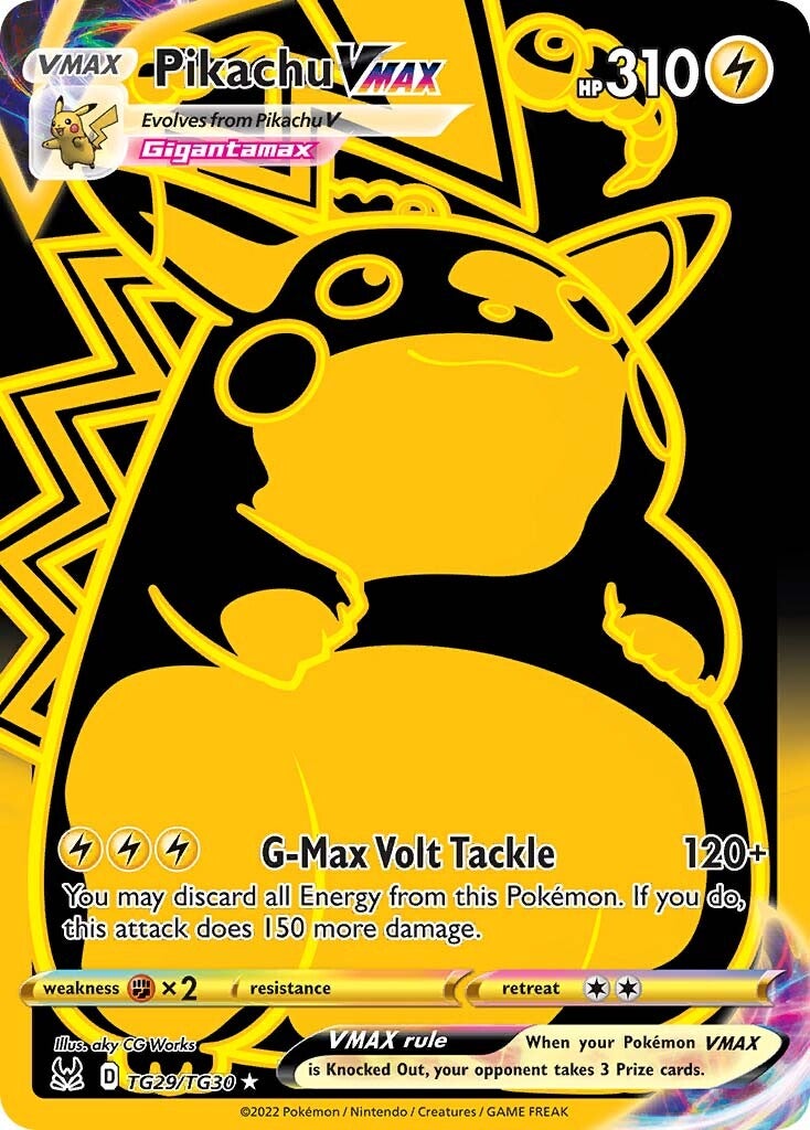 Pikachu VMAX (TG29/TG30) [Sword & Shield: Lost Origin] | Good Games Adelaide SA