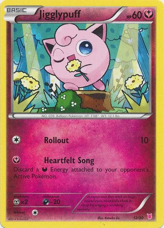 Jigglypuff (12/30) [XY: Trainer Kit 1 - Wigglytuff] | Good Games Adelaide SA