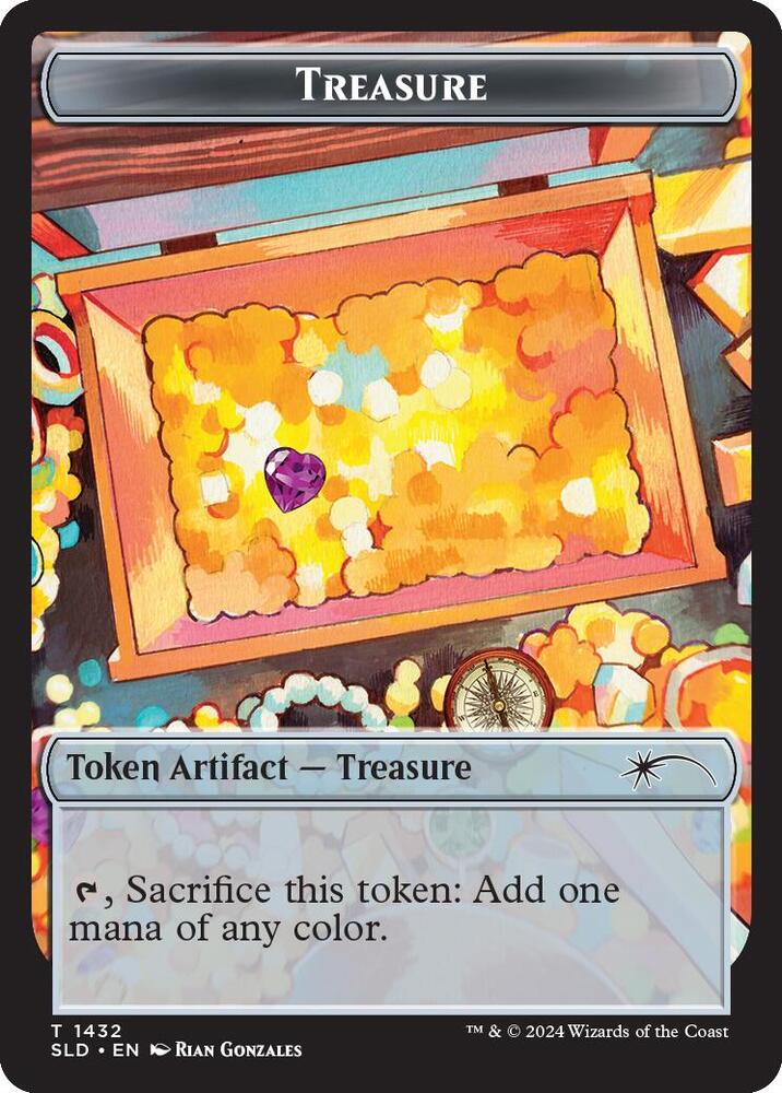 Treasure Token 1432 1432 (Secret Lair Drop Series)  | Good Games Adelaide SA